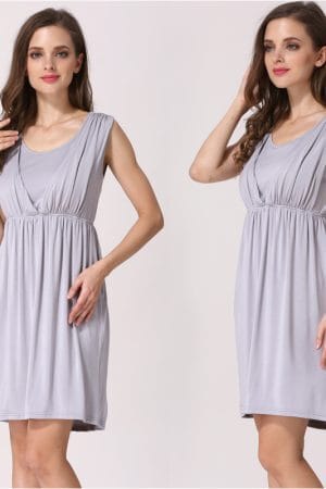 Vestido Valeria - Lactancia Escote Cruzado