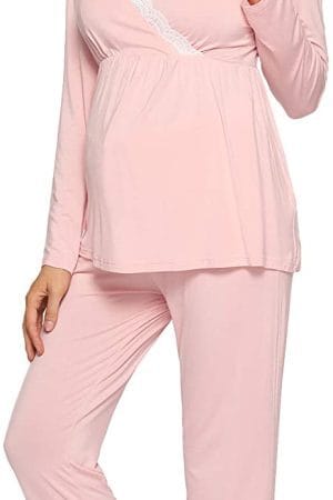 Pijama Ibbie - Lactancia y Maternidad Conjunto De 3 Piezas