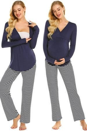 Pijama Mireya - Lactancia y Maternidad Manga 3/4