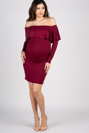 Vestido Lorena - Baby Shower Manga Larga